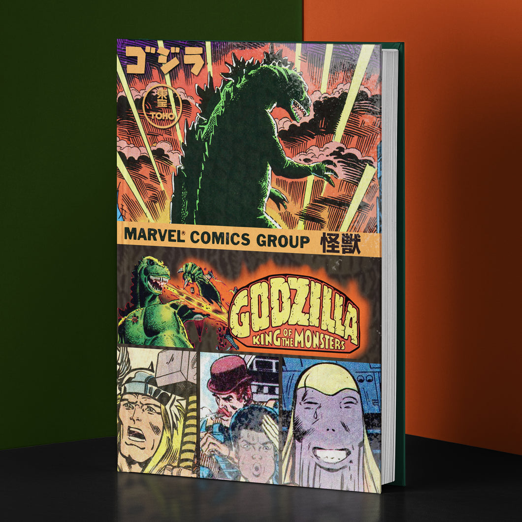 GODZILLA by Doug Moench and Herb Trimpe, Custom Bound Hard Cover