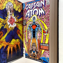 Load image into Gallery viewer, CAPTAIN ATOM (2 Volumes) by Cary Bates, Greg Weisman & Pat Broderick, Custom Bound Hardcovers Custom Comic Book Binding - Heroes Rebound Studios