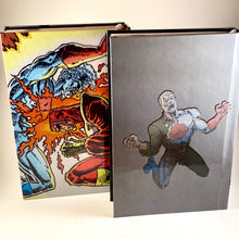 Load image into Gallery viewer, CAPTAIN ATOM (2 Volumes) by Cary Bates, Greg Weisman & Pat Broderick, Custom Bound Hardcovers Custom Comic Book Binding - Heroes Rebound Studios