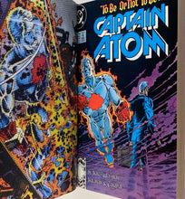 Load image into Gallery viewer, CAPTAIN ATOM (2 Volumes) by Cary Bates, Greg Weisman & Pat Broderick, Custom Bound Hardcovers Custom Comic Book Binding - Heroes Rebound Studios