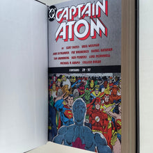 Load image into Gallery viewer, CAPTAIN ATOM (2 Volumes) by Cary Bates, Greg Weisman & Pat Broderick, Custom Bound Hardcovers Custom Comic Book Binding - Heroes Rebound Studios