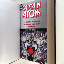 Load image into Gallery viewer, CAPTAIN ATOM (2 Volumes) by Cary Bates, Greg Weisman & Pat Broderick, Custom Bound Hardcovers Custom Comic Book Binding - Heroes Rebound Studios