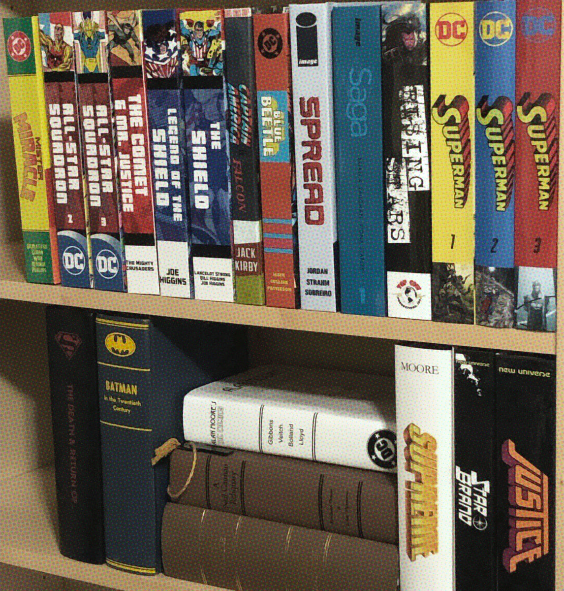 Custom Bound Library of Comic Books