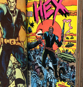 HEX by Michael Fleisher, Mark Texeira & Carlos Garzon, Custom Bound Hard Cover Custom Comic Book Binding - Heroes Rebound Studios