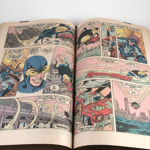 BLUE BEETLE by Len Wein & Paris Cullins, Custom Bound Hard Cover Custom Comic Book Binding - Heroes Rebound Studios