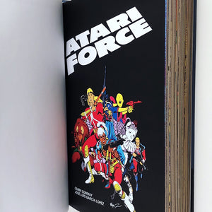 ATARI-FORCE by Gerry Conway & José Luis García-López, Custom Bound Hard Cover Custom Comic Book Binding - Heroes Rebound Studios
