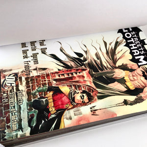 BATMAN: STREETS OF GOTHAM by Paul Dini & Dustin Nguyen, Custom Bound Hard Cover Custom Comic Book Binding - Heroes Rebound Studios