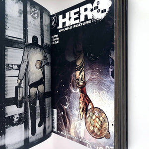 H-E-R-O (Dial H for HERO) by Will Pfeifer & Kano, Custom Bound Hard Cover Custom Comic Book Binding - Heroes Rebound Studios