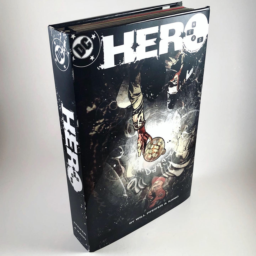 H-E-R-O (Dial H for HERO) by Will Pfeifer & Kano, Custom Bound Hard Cover Custom Comic Book Binding - Heroes Rebound Studios