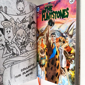 FLINTSTONES by Mark Russell & Steve Pugh, Custom Bound Hard Cover Custom Comic Book Binding - Heroes Rebound Studios