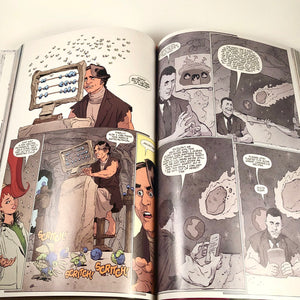 FLINTSTONES by Mark Russell & Steve Pugh, Custom Bound Hard Cover Custom Comic Book Binding - Heroes Rebound Studios