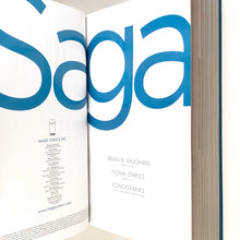 Load image into Gallery viewer, SAGA by Brian K Vaughan &amp; Fiona Staples, Custom Bound Hard Cover Custom Comic Book Binding - Heroes Rebound Studios
