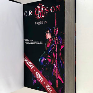 CRIMSON by Brian Augustyn, Humberto Ramos & Sandra Hope, Custom Bound Hard Cover Custom Comic Book Binding - Heroes Rebound Studios