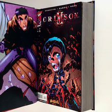 Load image into Gallery viewer, CRIMSON by Brian Augustyn, Humberto Ramos &amp; Sandra Hope, Custom Bound Hard Cover Custom Comic Book Binding - Heroes Rebound Studios

