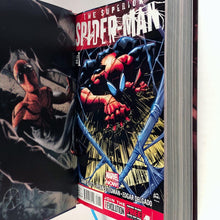 Load image into Gallery viewer, SUPERIOR SPIDER-MAN by Dan Slott, Ryan Stegman &amp; Humberto Ramos, Custom Bound Hardcover Custom Comic Book Binding - Heroes Rebound Studios
