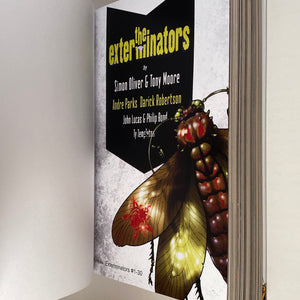 EXTERMINATORS by Simon Oliver & Tony Moore, Custom Bound Hard Cover Custom Comic Book Binding - Heroes Rebound Studios