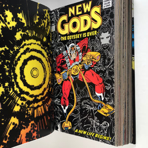 NEW GODS by Jim Starlin, Mark Evanier & Paris Cullins, Custom Bound Hard Cover Custom Comic Book Binding - Heroes Rebound Studios