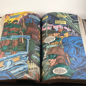 NEW GODS by Jim Starlin, Mark Evanier & Paris Cullins, Custom Bound Hard Cover Custom Comic Book Binding - Heroes Rebound Studios