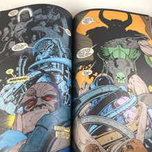 Load image into Gallery viewer, NEW GODS by Jim Starlin, Mark Evanier &amp; Paris Cullins, Custom Bound Hard Cover Custom Comic Book Binding - Heroes Rebound Studios
