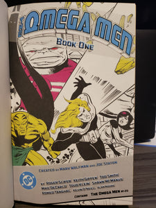 OMEGA MEN (2 Vol.) by Slifer, Giffen, Moench, Klein & McManus, Custom Bound Hardcover