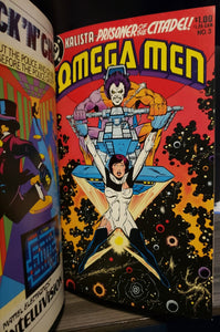 OMEGA MEN (2 Vol.) by Slifer, Giffen, Moench, Klein & McManus, Custom Bound Hardcover
