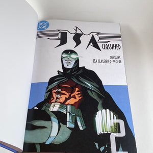 JSA CLASSIFIED by Various, Custom Bound Hard Cover Custom Comic Book Binding - Heroes Rebound Studios