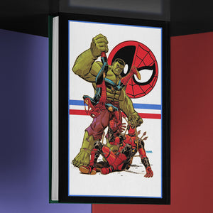 SPIDER-MAN / DEADPOOL by Joe Kelly, Ed McGuiness, Robbie Thompson, Custom Bound Hard Cover