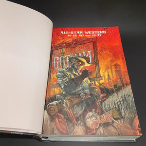 ALL-STAR WESTERN by Jimmy Palmiotti, Justin Gray & Moritat, Custom Bound Hard Cover