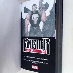 PUNISHER WAR JOURNAL by Matt Fraction, Rick Remender & Ariel Olivetti, Custom Bound Hard Cover