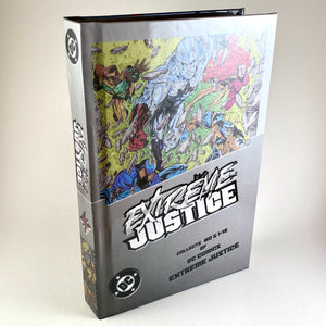 EXTREME JUSTICE by Dan Vado & Marc Campos, Custom Bound Hard Cover Custom Comic Book Binding - Heroes Rebound Studios