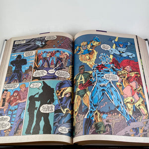 EXTREME JUSTICE by Dan Vado & Marc Campos, Custom Bound Hard Cover Custom Comic Book Binding - Heroes Rebound Studios