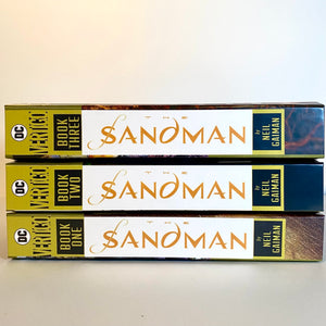 SANDMAN, The (3 Vol.) by Gaiman, Kieth, Dringenberg, Custom Bound Hard Cover