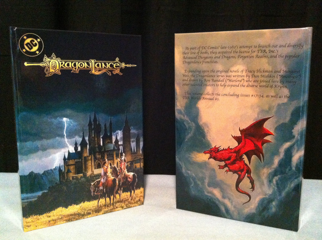 DRAGONLANCE by Dan Mishkin, Ron Randall, Michael Collins, Custom Bound Hard Cover
